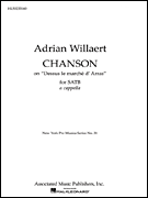 Chanson-Dessus Le Marche D'arras SATB choral sheet music cover